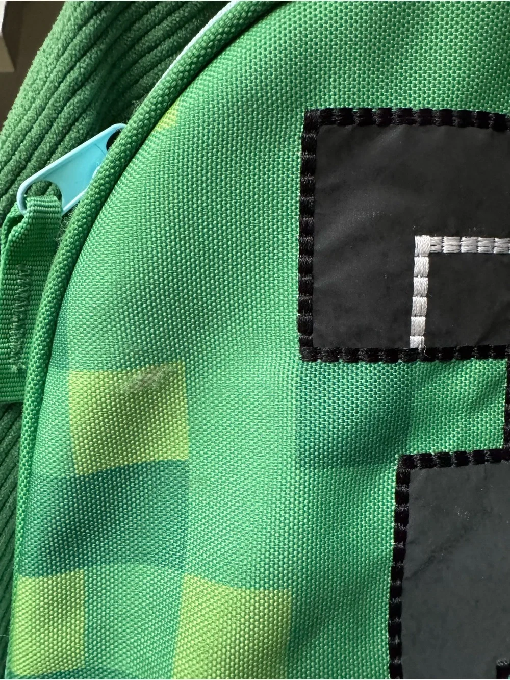 Pottery Barn Kids Green Pixel Creeper Backpack & Lunch Box - Personalized